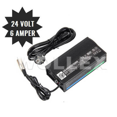 24 Volt 6 Amper Akülü Sandalye Şarj Cihazı