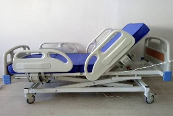 3 Motorlu Asansörlü Full ABS Hasta Yatağı ES-153/A