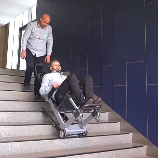 Aktaran A1 Paletli Merdiven İnme Çıkma Cihazı MEB Onaylı