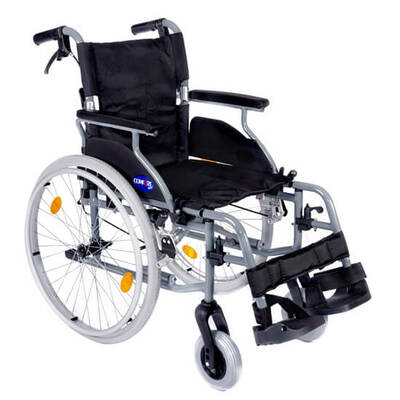 Comfort Plus DM-317 Grey Alüminyum Tekerlekli Sandalye