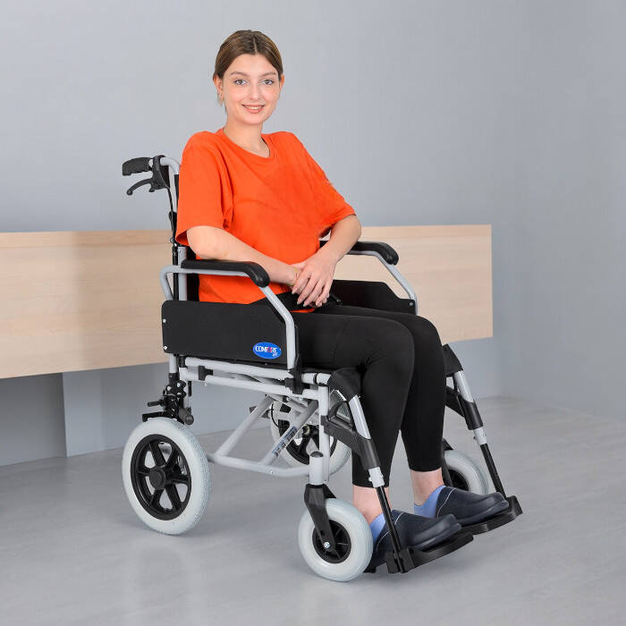 Comfort Plus DM-337Alüminyum Transfer Tekerlekli Sandalye 50 CM