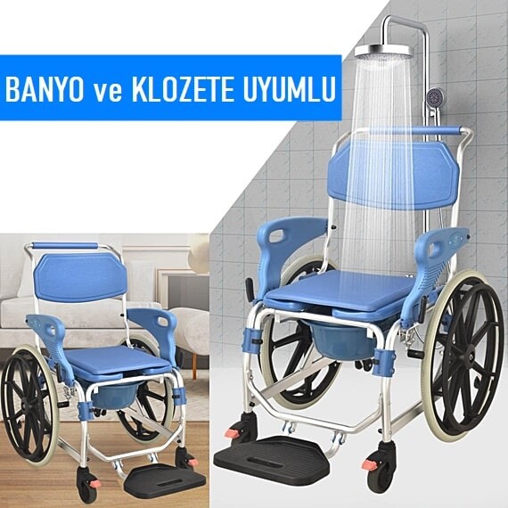 Comfort Plus DM-72 Banyo Tuvalet Sandalyesi - Thumbnail