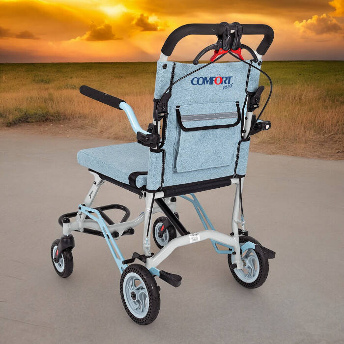 Comfort Plus DY01409LJ Hasta Transfer Sandalyesi Mavi