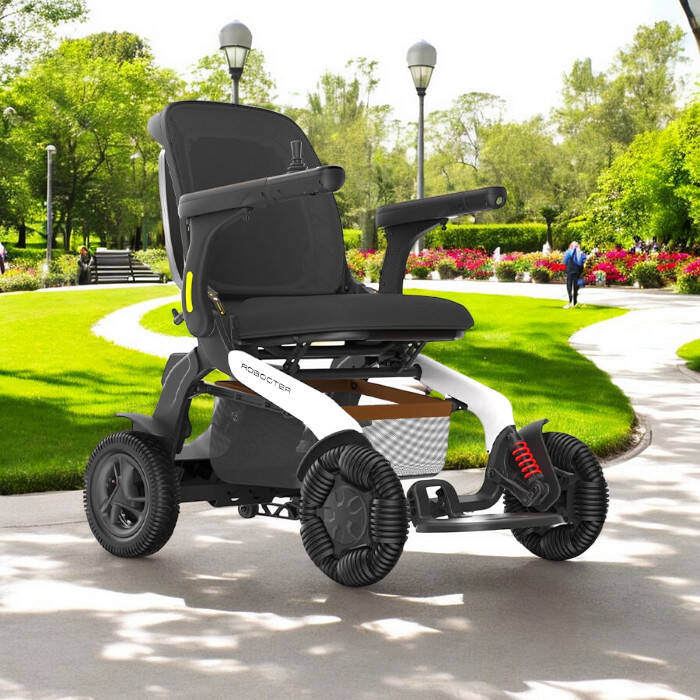 E60A Robooter Katlanabilir Akülü Tekerlekli Sandalye