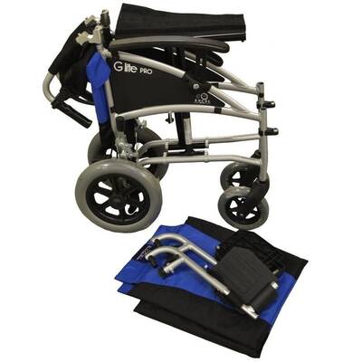Excel G-Lite Refakatçi Kullanımlı Tekerlekli Sandalye