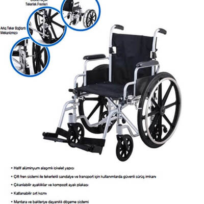 Golfi 8 Tekerlekli Sandalye