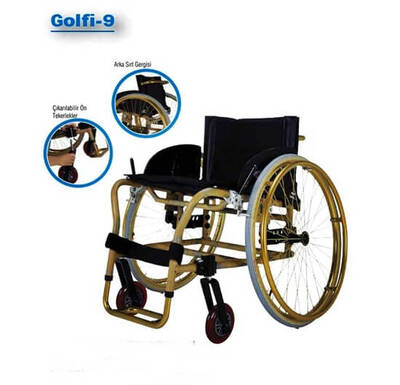 Golfi 9 Tekerlekli Sandalye