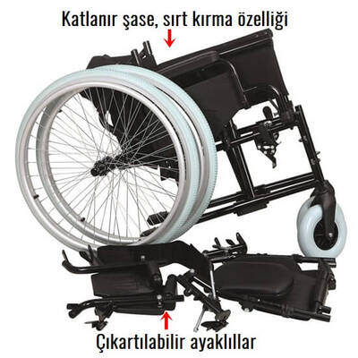 Golfi G130 Tekerlekli Sandalye