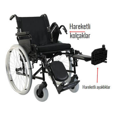 Golfi G131 Standart Tekerlekli Sandalye