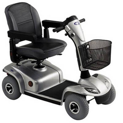 Invacare Leo Scooter - 4 Tekerli akülü engelli scooter