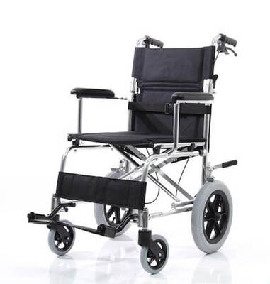 Wollex WG-M805-18 Katlanabilir Refakatçı Tekerlekli Sandalye