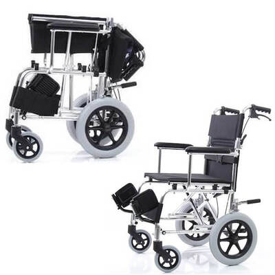 Wollex WG-M805-18 Katlanabilir Refakatçı Tekerlekli Sandalye
