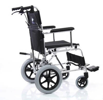 Wollex WG-M805-18 Katlanabilir Refakatçı Tekerlekli Sandalye