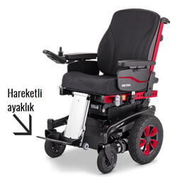 Meyra İCHAİR ORBİT Akülü Sandalye: 5 Teker Özellikli - Thumbnail