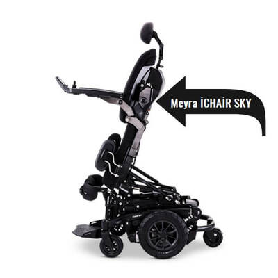 Meyra İCHAIR SKY 1.620 Ayağa Kaldıran Akülü Sandalye
