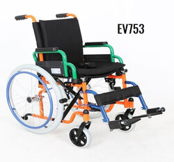 Pediatrik Tekerlekli Sandalye: Vivi Ev 753 Çocuk - Thumbnail