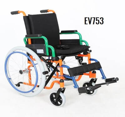 Pediatrik Tekerlekli Sandalye: Vivi Ev 753 Çocuk