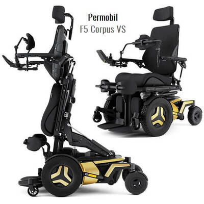 Permobil F5 Corpus VS Ayağa Kaldıran Akülü Sandalye