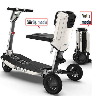 Scuba Atto S550 Katlanabilir Engelli Scooteri