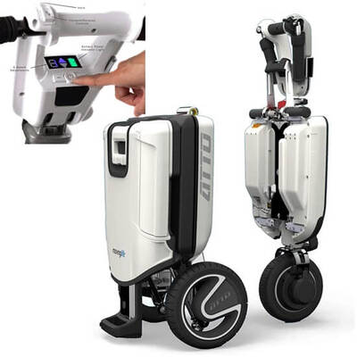 Scuba Atto S550 Katlanabilir Engelli Scooteri