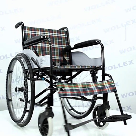 Wollex W210 Manuel Tekerlekli Sandalye - Thumbnail