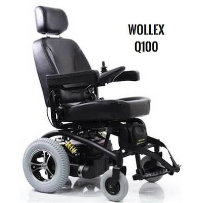 Wollex Swemo Q100 Akülü Tekerlekli Sandalye