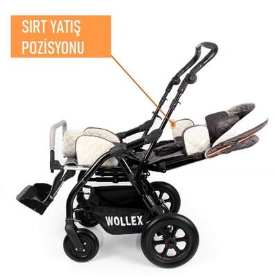 Wollex 8001-16 TRIO CP Engelli Çocuk Puseti