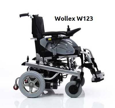 Wollex W123 Akülü Tekerlekli Sandalye