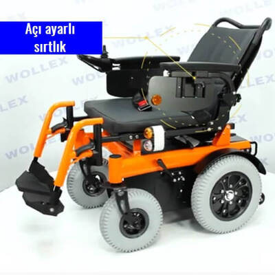 Wollex W162 Safari Akülü Tekerlekli Sandalye