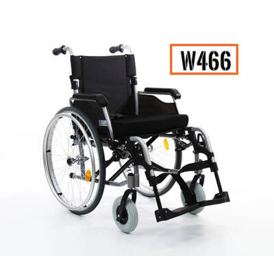 Wollex W466 Alüminyum Tekerlekli Sandalye: Katlanır, Hafif