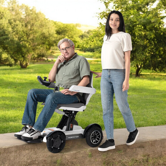 X40 Robooter Akülü Tekerlekli Sandalye - Thumbnail
