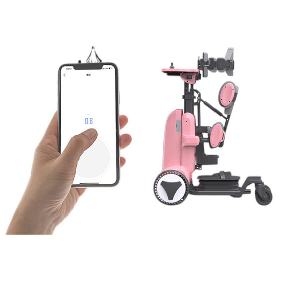 XZ-DROID P Robooter Pediatrik Akülü Tekerlekli Sandalye - Thumbnail
